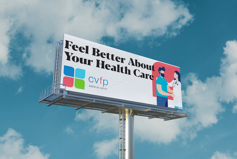 cvfp healthcare advertising billboards design stimulus