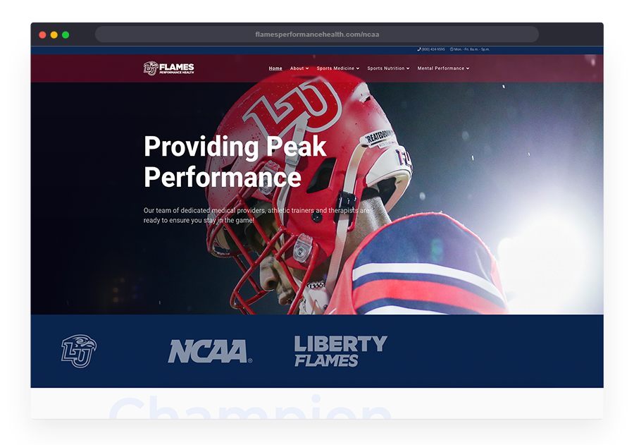 website design bold heading lynchburg stimulus virginia web development