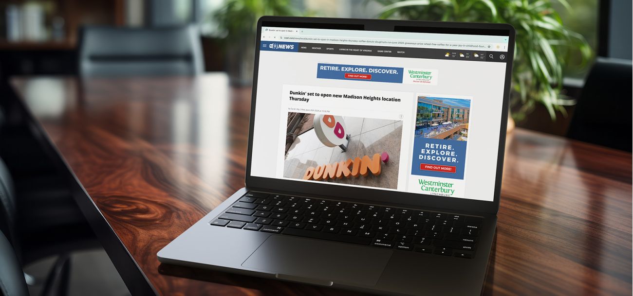 digital advertising services in central virginia westminster canterbury lynchburg