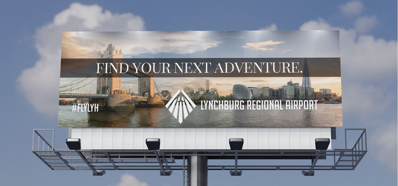 outdoor advertising lynchburg va lyh airport central va billboards