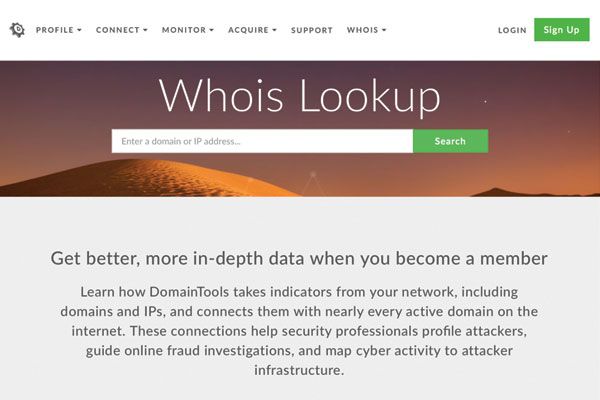 Search IP Whois Records and IP Blocks - DomainTools