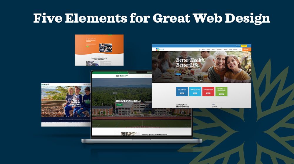 web design mockup