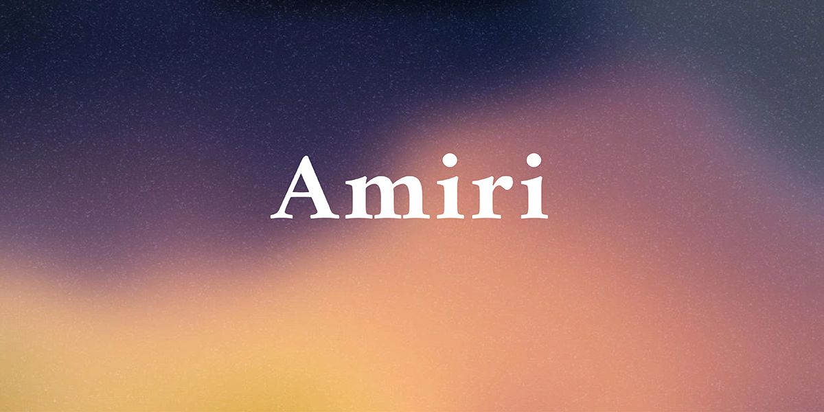 Amiri as a Font for pairing