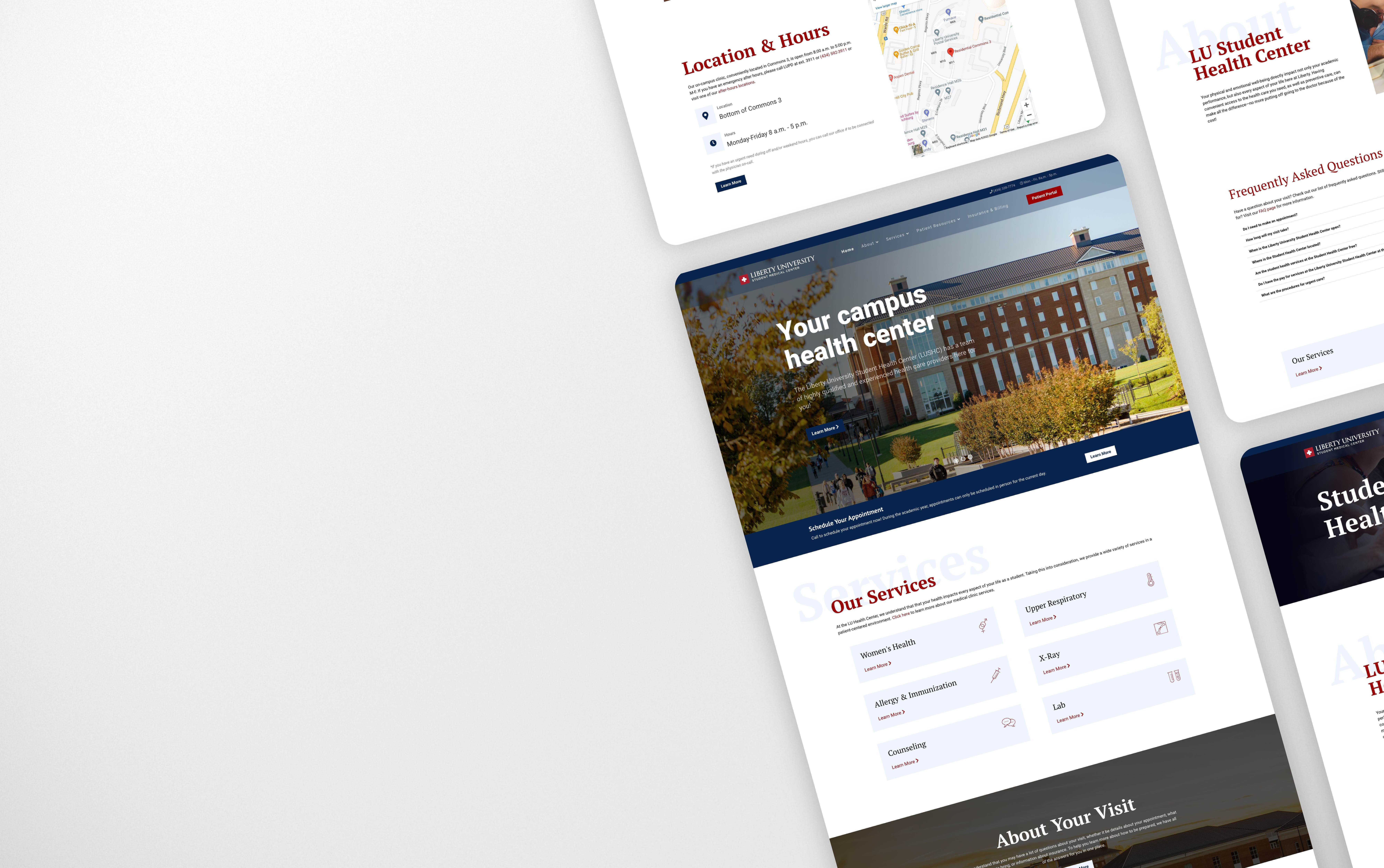 liberty university college web designers stimulus advertising virginia website development