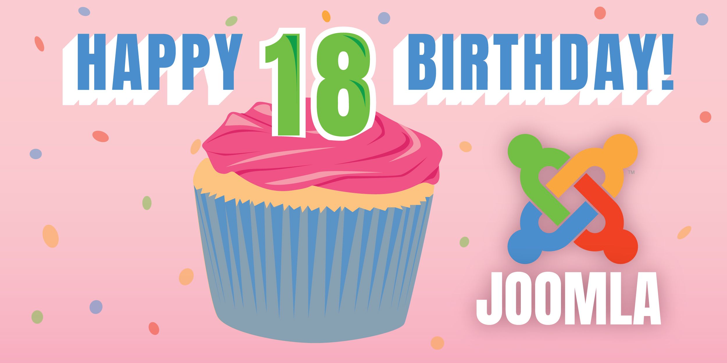 Happy 18th birthday to Joomla from stimulus advertising Virginia web design firm
