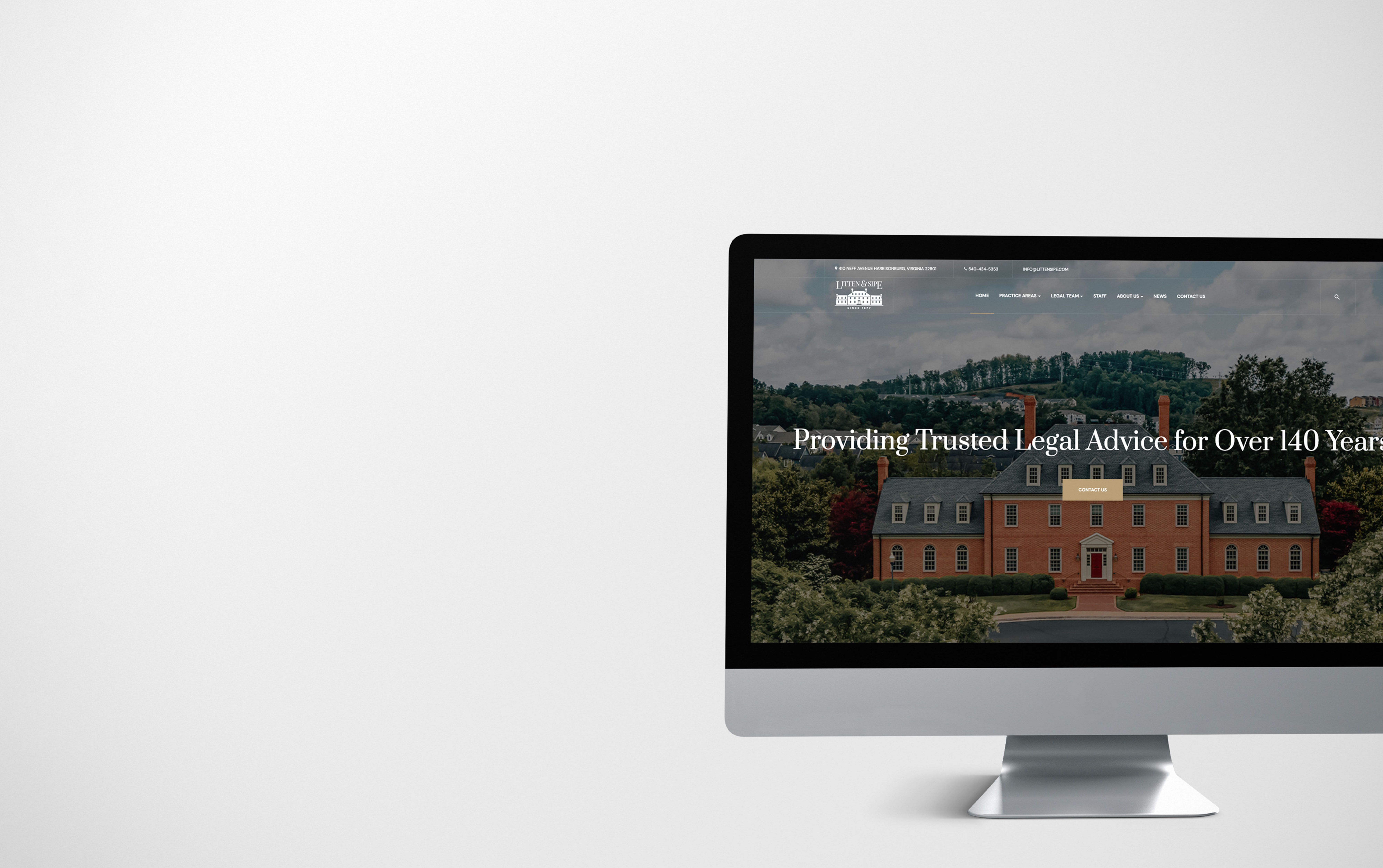 attorney law firm web design company stimulus advertising harrisonburg website development stimulus